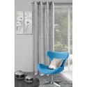 Firana gotowa na przelotkach 140x250 Amanda srebrna Eurofirany Firana gotowa na przelotkach 140x250 Amanda srebrna Eurofirany