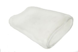 Poduszka ortopedyczna profilowana VISCO 30x50 cm - pokrowiec z wełny merynosa w kolorze kremowym
