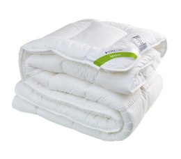Kołdra antyalergiczna 200x220 Bamboo całoroczna 1550g biała z włókien pozyskiwanych z drewna bambusowego Inter Widex