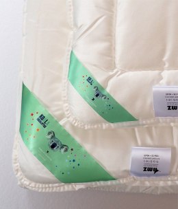 Kołdra antyalergiczna 90x120 + poduszka 40x60 Babies Koala Eucaliptus 350g+50g komplet dziecięcy biały AMZ