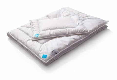Kołdra antyalergiczna 90x120 + poduszka 40x60 Babies Mikrofibra 350g+50g komplet dziecięcy biały AMZ Kołdra antyalergiczna 90x120 + poduszka 40x60 Babies Mikrofibra 350g+50g komplet dziecięcy biały AMZ