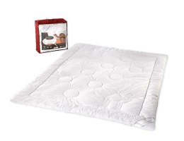 Kołdra wełniana 220x200 Imperial Camel Krakau biała AMW