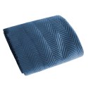 Narzuta dekoracyjna 170x210 Sofia granatowa welurowa Eurofirany Narzuta dekoracyjna 170x210 Sofia granatowa welurowa Eurofirany