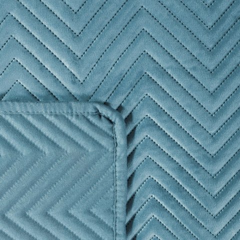 Narzuta dekoracyjna 170x210 Sofia turkusowa welurowa Narzuta dekoracyjna 170x210 Sofia turkusowa welurowa