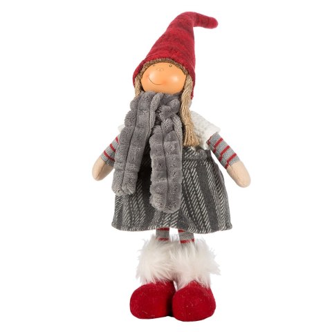 Ozdoba świąteczna Doll lalka 20A 32cm czerwona srebrna Ozdoba świąteczna Doll lalka 20A 32cm czerwona srebrna