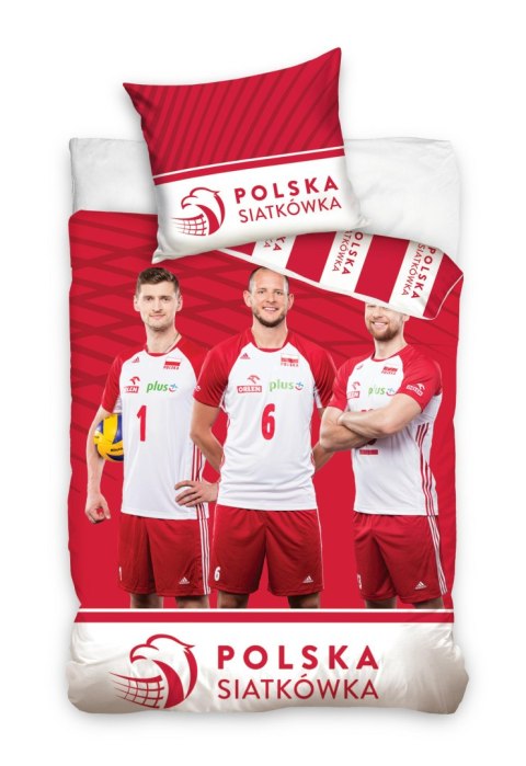 Pościel bawełniana 160x200 Polska Siatkówka Siatkarze Kurek Kubiak Nowakowski PZPS poszewka 70x80 Pościel bawełniana 160x200 Polska Siatkówka Siatkarze Kurek Kubiak Nowakowski PZPS poszewka 70x80