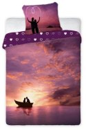 Pościel bawełniana 160x200 Zakochana para na łodzi na tle zachodzącego słońca Amore 004 Walentynki 7026 Faro Pościel bawełniana 160x200 Zakochana para na łodzi na tle zachodzącego słońca Amore 004 Walentynki 7026 Faro