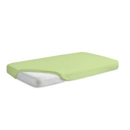Prześcieradło flanelowe 210/220x190/200 z gumką 52 zielone