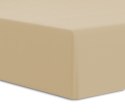 Prześcieradło jersey elastan 180x200 z gumką piaskowe 26 na wysoki materac 25 cm Luxury Prześcieradło jersey elastan 180x200 z gumką piaskowe 26 na wysoki materac 25 cm Luxury