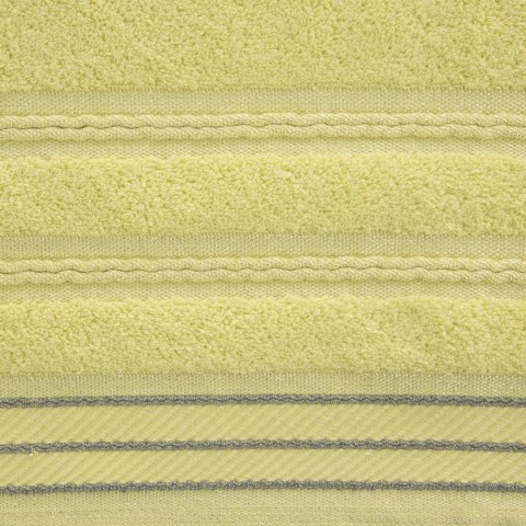 Ręcznik Wiki 50x90 06 żółty srebrne nitki 480 g/m2 Ręcznik Wiki 50x90 06 żółty srebrne nitki 480 g/m2