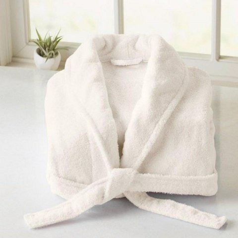 Szlafrok frotte bawełniany XXL kremowy Sheridan uniwersalny Szlafrok frotte bawełniany XXL kremowy Sheridan uniwersalny