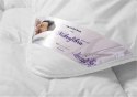 Kołdra antyalergiczna 135x200 Mikrofibra letnia 550g biała AMZ Kołdra antyalergiczna 135x200 Mikrofibra letnia 550g biała AMZ