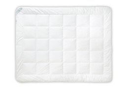 Kołdra antyalergiczna 180x200 Cotton 4 pory roku 1300g + 500g biała AMZ