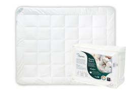 Kołdra antyalergiczna 180x200 Cotton 4 pory roku 1300g + 500g biała AMZ