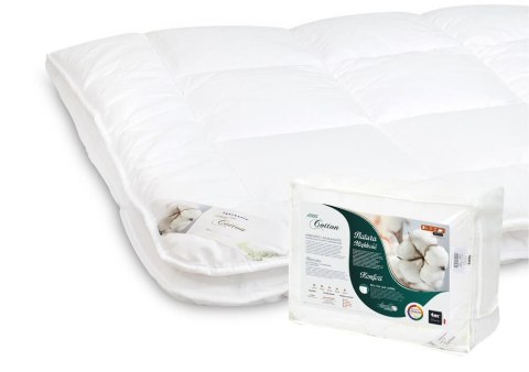 Kołdra antyalergiczna 180x200 Cotton 4 pory roku 1300g + 500g biała AMZ Kołdra antyalergiczna 180x200 Cotton 4 pory roku 1300g + 500g biała AMZ