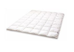 Kołdra puchowa 100% 155x200 Materacowa prestige extra ciepła 1200g biała AMZ