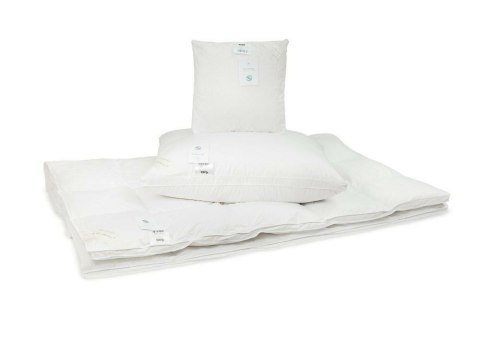 Kołdra puchowa 100% 155x200 Materacowa prestige extra ciepła 1200g biała AMZ Kołdra puchowa 100% 155x200 Materacowa prestige extra ciepła 1200g biała AMZ