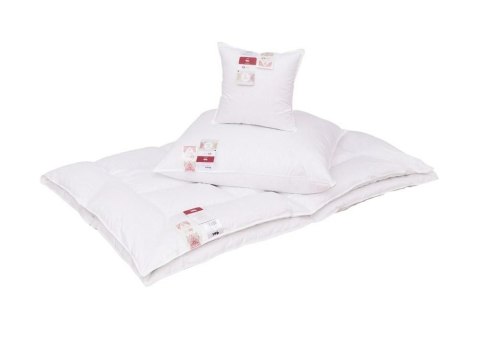 Kołdra puchowa 100% 155x200 Outlast letnia 380g biała AMZ Kołdra puchowa 100% 155x200 Outlast letnia 380g biała AMZ