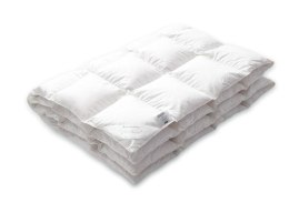 Kołdra puchowa 100% 200x220 Royal całoroczna 810g biała AMZ