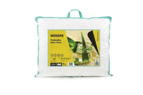 Poduszka Aloe Vera 50x60 pikowana biała mikrofibra Wendre Poduszka Aloe Vera 50x60 pikowana biała mikrofibra Wendre