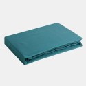 Prześcieradło satynowe z gumką 180x200 Nova turkusowe ciemne na wysoki materac 30 cm Eurofirany Prześcieradło satynowe z gumką 180x200 Nova turkusowe ciemne na wysoki materac 30 cm Eurofirany