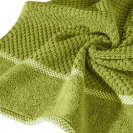 Ręcznik Caleb 50x90 oliwkowy 540g/m2 Eurofirany