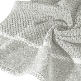 Ręcznik Caleb 50x90 srebrny 540g/m2 Eurofirany