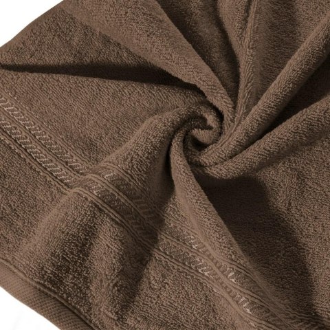 Ręcznik Lori 50x90 brązowy 450g/m2 Eurofirany Ręcznik Lori 50x90 brązowy 450g/m2 Eurofirany