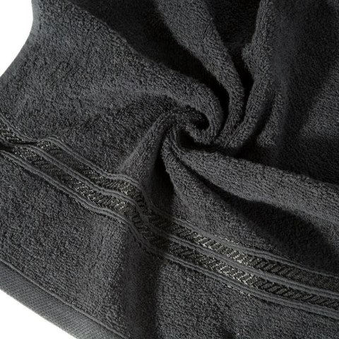 Ręcznik Lori 50x90 czarny 450g/m2 Eurofirany Ręcznik Lori 50x90 czarny 450g/m2 Eurofirany