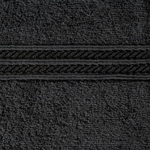Ręcznik Lori 50x90 czarny 450g/m2 Eurofirany Ręcznik Lori 50x90 czarny 450g/m2 Eurofirany