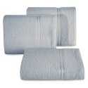 Ręcznik Lori 50x90 srebrny 450g/m2 Eurofirany Ręcznik Lori 50x90 srebrny 450g/m2 Eurofirany