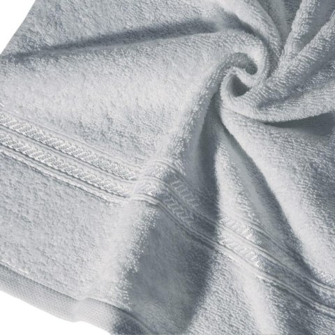 Ręcznik Lori 50x90 srebrny 450g/m2 Eurofirany Ręcznik Lori 50x90 srebrny 450g/m2 Eurofirany
