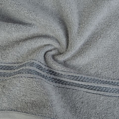 Ręcznik Lori 50x90 stalowy 450g/m2 Eurofirany Ręcznik Lori 50x90 stalowy 450g/m2 Eurofirany