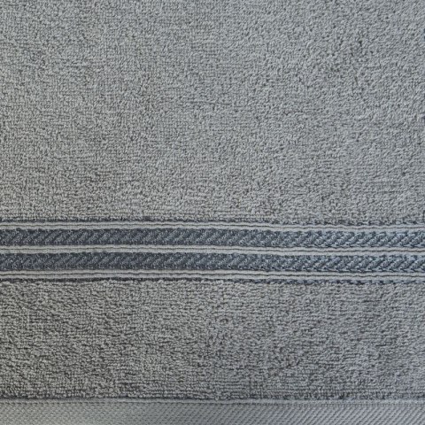 Ręcznik Lori 50x90 stalowy 450g/m2 Eurofirany Ręcznik Lori 50x90 stalowy 450g/m2 Eurofirany