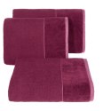 Ręcznik Lucy 50x90 amarantowy 500g/m2 Eurofirany Ręcznik Lucy 50x90 amarantowy 500g/m2 Eurofirany