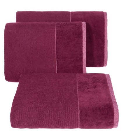 Ręcznik Lucy 50x90 amarantowy 500g/m2 Eurofirany Ręcznik Lucy 50x90 amarantowy 500g/m2 Eurofirany
