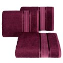 Ręcznik Miro 50x90 bambusowy amarantowy 550g/m2 Eurofirany Ręcznik Miro 50x90 bambusowy amarantowy 550g/m2 Eurofirany