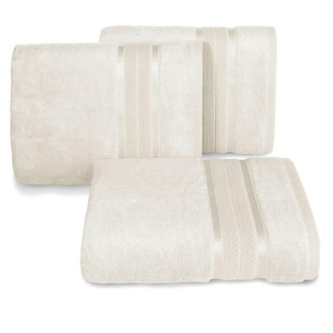 Ręcznik Miro 50x90 bambusowy kremowy 550g/m2 Eurofirany Ręcznik Miro 50x90 bambusowy kremowy 550g/m2 Eurofirany