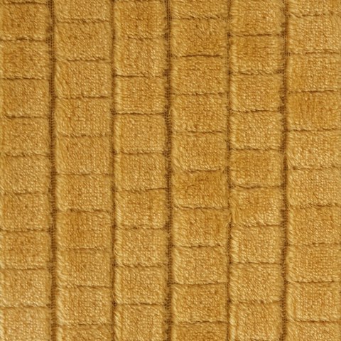 Koc narzuta z mikrofibry 220x200 Cindy 2 musztardowy Koc narzuta z mikrofibry 220x200 Cindy 2 musztardowy