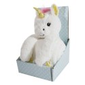 Kocyk dziecięcy 75x100 Toy 4 biały żółty pluszak zabawka jednorożec Eurofirany Kocyk dziecięcy 75x100 Toy 4 biały żółty pluszak zabawka jednorożec Eurofirany