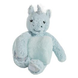 Kocyk dziecięcy 75x100 Toy 5 niebieski pluszak zabawka jednorożec Eurofirany