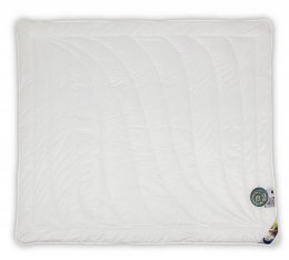 Kołdra antyalergiczna 135x200 BioPercal letnia 550g biała delikatny perkal 100% bawełna AMZ