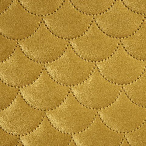 Narzuta dekoracyjna 170x210 Ariel musztardowa welurowa Eurofirany Narzuta dekoracyjna 170x210 Ariel musztardowa welurowa Eurofirany