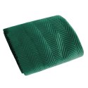 Narzuta dekoracyjna 170x210 Sofia zielona ciemna welurowa Eurofirany Narzuta dekoracyjna 170x210 Sofia zielona ciemna welurowa Eurofirany
