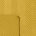 Narzuta dekoracyjna 200x220 Sofia musztardowa welurowa Eurofirany Narzuta dekoracyjna 200x220 Sofia musztardowa welurowa Eurofirany