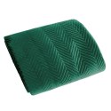 Narzuta dekoracyjna 200x220 Sofia zielona ciemna welurowa Eurofirany Narzuta dekoracyjna 200x220 Sofia zielona ciemna welurowa Eurofirany