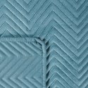 Narzuta dekoracyjna 220x240 Sofia turkusowa welurowa Eurofirany Narzuta dekoracyjna 220x240 Sofia turkusowa welurowa Eurofirany