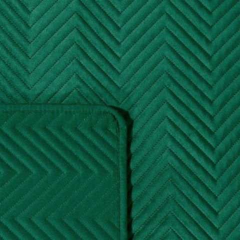 Narzuta dekoracyjna 220x240 Sofia zielona ciemna welurowa Eurofirany Narzuta dekoracyjna 220x240 Sofia zielona ciemna welurowa Eurofirany