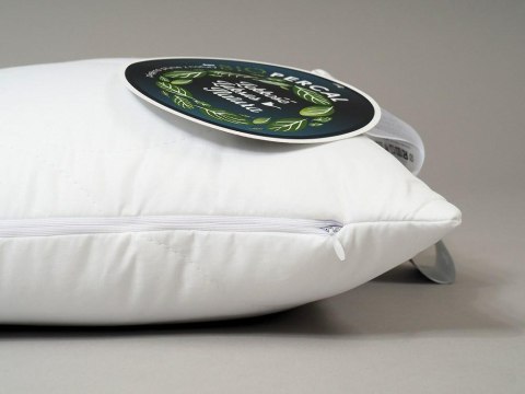 Poduszka antyalergiczna 50x70 BioPercal 650g biała pikowana delikatny perkal 100% bio bawełna AMZ Poduszka antyalergiczna 50x70 BioPercal 650g biała pikowana delikatny perkal 100% bio bawełna AMZ