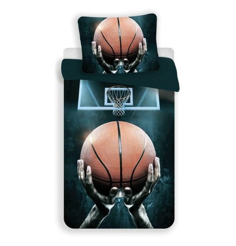 Pościel bawełniana 140x200 Koszykówka 1835 Basketball poszewka 70x90 Pościel bawełniana 140x200 Koszykówka 1835 Basketball poszewka 70x90